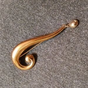 Vintage Question Mark Brooch